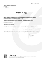 Referencja od firmy Agencja Reklamowa Wizja Reklamy