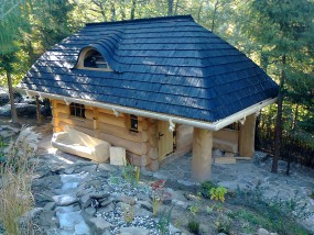 domki drewniane - Dach-Gont Podwilk