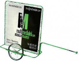 Reklama mobilna - przyczepki rowerowe - Multi Group Filip Szumski Spalice