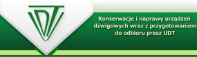 UDT konserwacja odbiory naprawy szkolenia - Konserwacja Urządzeń Dźwigowych. Usługi Dźwigowe Karol Miśkiewicz Zduńska Wola