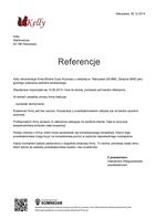 Referencja od firmy Kelly