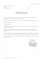 Referencja od firmy PHU Roma Tomalak Tomasz