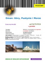 Wycieczka do Omanu - BUSINESS & LEISURE Emilia Kominek Warszawa