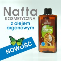 Nafta Kosmetyczna z olejem arganowym - P.P.H. KOSMED Zbigniew Leżański Kosmetyki i Leki Homeopatyczne Głubczyce