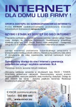 Dostęp do sieci Internet - EXNOR communications Kraków