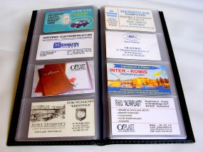 wizytownik na 96 wizytówek - ALFAPLAST Katowice