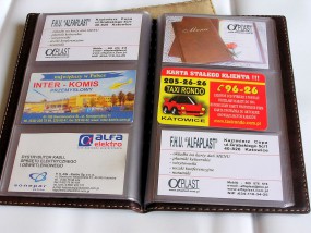 Wizytowniki na 72 wizytówki - ALFAPLAST Katowice