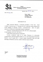 Referencja od firmy Śląski Uniwersytet Medyczny w Katowicach