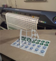 Naklejki i etykiety - BIUROREKLAMA P.W. Lublin