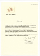 Referencja od firmy "SEBA" FHU Jan Balwierczyk
