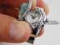 Zegarek w formie pierścionka z kolorowym oczkiem F04 Łomianki - SKLEP KRATECZKA