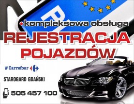 Rejestracja Pojazdów - REJESTRACJA POJAZDÓW Starogard Gdański