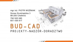 Inwentaryzacje budynków - Biuro Projektowe BUD-CAD Piotr Woźniak Chełmno