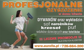 pranie dywanów, czyszczenie wózków i fotelików, czyszczenie nagrobków - EUROLIS Profesjonalne Usługi Czystościowo - Porządkowe Jarosław