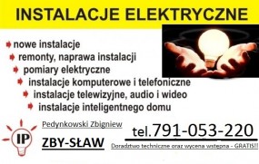 Usługi elektryczne - ZBY-SŁAW usługi elektryczne Olsztyn