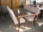 stól rozkładany ; krzesła pikowane, tapicerowane - Meblo styl Zambrów