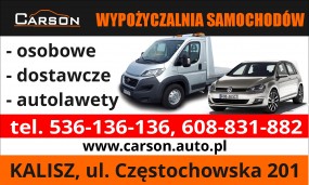 Wypożyczalnia Samochodów - CARSON Wypożyczalnia Samochodów Kalisz