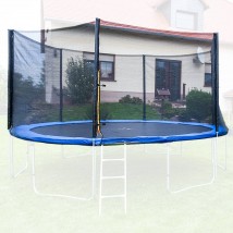 Siatka Trampoliny 430 cm 6 słupków - HOMEDIRECT Sp. z o.o. Wykroty