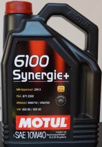 Olej Motul 6100 Synergie+ 10W40 5L - Autotech Robert Zieliński Mrągowo