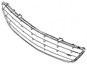 Przednia osłona, wlot powietrza do chłodnicy - F.H. BŁYSKAWICA Chorzów