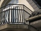 barierka balkonowa wykonana na bazie sztachet metalowych Balustrady - Gorlice Firma Solmet