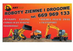 roboty ziemne i drogowe - ARTKOP Karczew