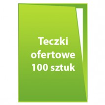 Teczki ofertowe 100 sztuk - Dc Studio Oświęcim