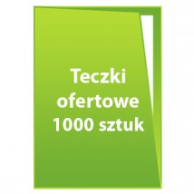 Teczki ofertowe 1000 sztuk - Dc Studio Oświęcim