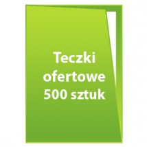 Teczki ofertowe 500 sztuk - Dc Studio Oświęcim