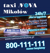 Obsługa imprez i uroczystości - Taxi Nova Mikołów