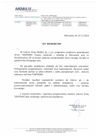 Referencja od firmy Mobilis