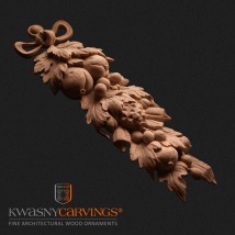 Ornement décoratif en bois - KWASNYCARVINGS - ornamenty drewniane Jaworze