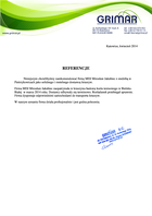 Referencja od firmy GRIMAR