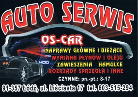 Naprawy główne i bieżące - OS-CAR Łukasz Kozłowski Łódź