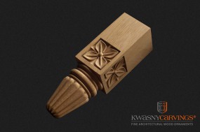 Nóżki drewniane ludwik - KWASNYCARVINGS - ornamenty drewniane Jaworze