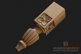 Nóżki meblowe drewniane - KWASNYCARVINGS - ornamenty drewniane Jaworze