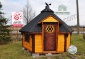 Architektura ogrodowa domek grillowy altana chata grillowa sauna kota Drewnolandia - Częstochowa DREWOLANDIA Michał Halbiniak