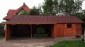 Architektura ogrodowa wiata garażowa carport garaż dwa auta zadaszenie Drewnolandi - Częstochowa DREWOLANDIA Michał Halbiniak