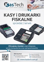 Kasy i drukarki fiskalne - sprzedaż/serwis Borne Sulinowo - P.H.U. KASTECH Aleksandra Cywińska