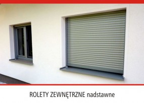 ROLETY ZEWNĘTRZNE nadstawne - OKNA PCV TUR-PLAST - producent Okien PCV, okna energooszczędne, okna nietypowe, drzwi zewnętrzne PCV, drzwi przesuwne HS