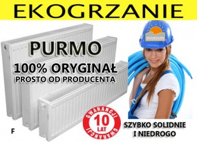 Grzejnik Purmo panelowy dolnozasilany  Ventil Compact CV22 600x1400 - Sklep Internetowy EKOGRZANIE Gałowo