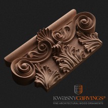 Houten kapitelen - KWASNYCARVINGS - ornamenty drewniane Jaworze