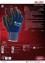 Rękawice ochronne wykonane z nylonu - DUOSYSTEM - Odzież robocza i ochronna, środki ochrony indywidualnej Kosakowo