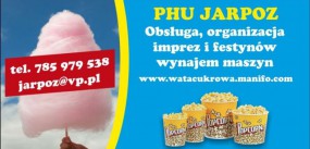 wata cukrowa popcorn obsługa wynajem maszyn - Centrum Spawania Plastiku Poznań
