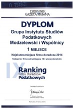 Badania sprawozdania finansowego - Instytut Studiów Podatkowych Modzelewski i Wspólnicy - Audyt Sp. z o.o. Warszawa