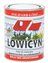 LOWICYN - farba do malowania powierzchni ocynkowanych (mat) - POLIFARB-ŁÓDŹ Sp. z o.o. Łódź