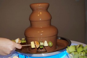 Fontanna czekoladowa mała - wynajem - CHOCO DREAM Fontanny czekoladowe Olsztyn