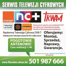 Montaż Anten Satelitarnych i Naziemnych DVB-T - Anteny - Montaż, Serwis, Naprawa Zielona Góra