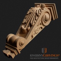 Elementy rzeźbione do kuchni angielskiej - KWASNYCARVINGS - ornamenty drewniane Jaworze