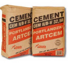 Cement CEM II/B-V 32,5R - Efekt Hurtownia Materiałów Budowlanych Lubawa